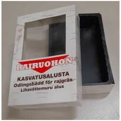 Rairuohon kasvatusalusta