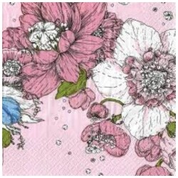 Lautasliina Sydantalvi 24x24cm