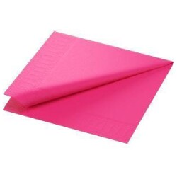 Lautasliina Duni 24x24cm Fuchsia 250kpl/pkt