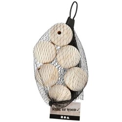 Puuhelmi 40mm 6kpl/pss.