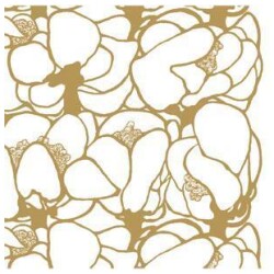 Lautasliina Makeba Gold 24x24 cm