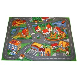 JD liikennematto "quiet town"