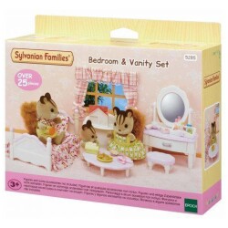 Sylvanian Families Makuuhuone ja peilipoyta setti