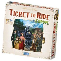 Ticket to ride Europe 15th Anniversary edition