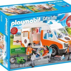 Playmobil Ambulanssi ja vilkkuvat valot