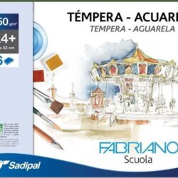 Tempera-Acuarela A4, 350g