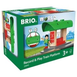 Brio Tallenna ja toista - junalaituri