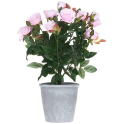 Ruukkuruusu 36cm vaaleanpunainen