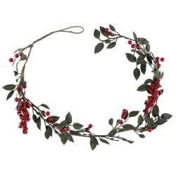 Lehdet ja marjat Winteria koynnos