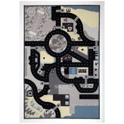 Jysma liikennematto harmaa 100x150cm