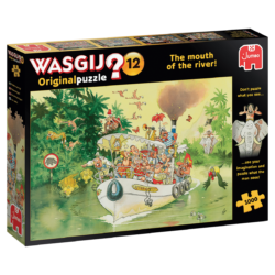 Wasgij Original The Mouth of the river 1000 palaa
