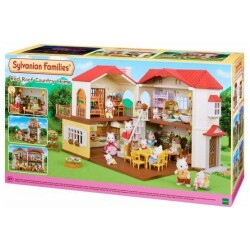Sylvanian Families Kaupunkitalo valoilla