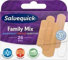 Salvequick MED Family Mix 26 kpl laastari