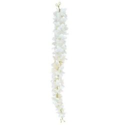 Kukka roikkuva valkoinen 76 cmTT