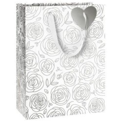 Lahjakassi Ama valkoinen 18x8x21cm