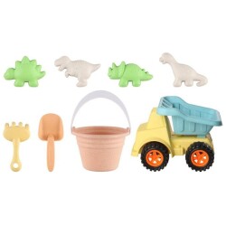 Play Hiekka-auto ja hiekkalelut leikkisetti 8 osaa