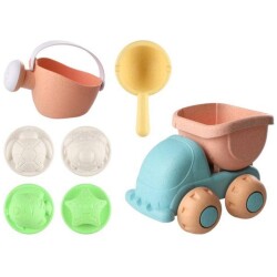 Play Hiekka-auto j a lelut leikkisetti 7 osaa