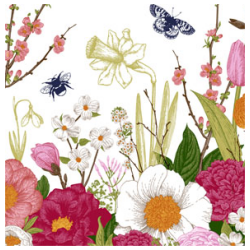 Lautasliina Spring Moment 24 cm