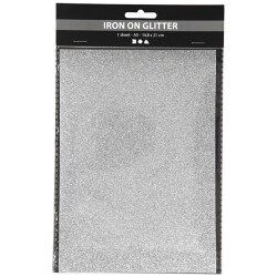 Silityskalvo A5,14,8x21cm kimalle hopea, 1 arkki