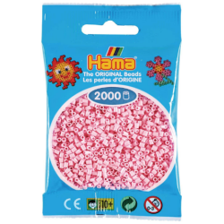 Mini Hama pussi 2000kpl,pastelli rosa