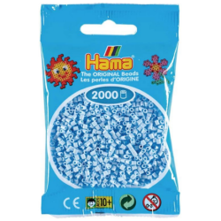 Mini Hama 2000kpl/pss.pastelli jaansininen