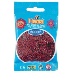 Mini Hama 2000kpl/pss.syva viininpunainen