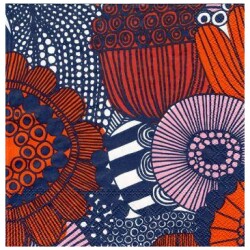 Lautasliina Siirtolapuutarha blue 33x33cm