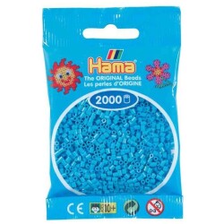 Mini Hama pussi 2000kpl,asuurinsininen