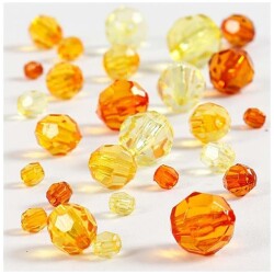 Sarmahelmet, koko 4-12mm, keltainen 45g n.170kpl