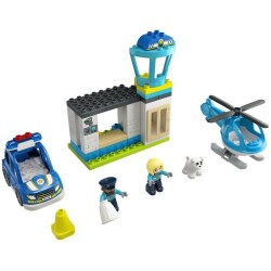 LEGO Duplo Poliisiasema ja helikopteri