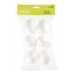 Kapel Styroxmuna 7cm 6kpl/pss