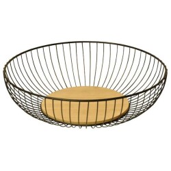 Metallikulho Musta 30x30x8cm