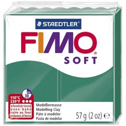 Fimo Soft emerald vihrea