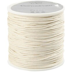 Puuvillanyori valkoinen 1mm 40m