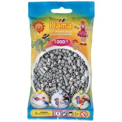 Hama pussi 1000kpl vaaleanharmaa