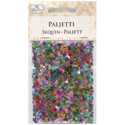 Paljetti perhonen varilajitelma 10g
