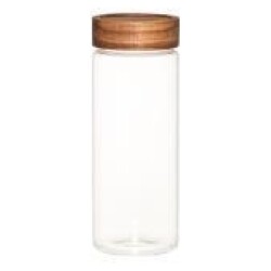 Sailytyspurkki akaasiapuisella kannella 80cl