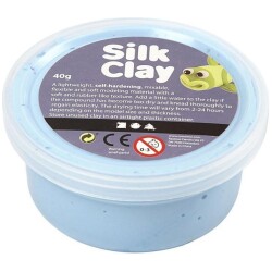 Silk Clay- Silkkimassa 40g, neonsininen