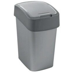 Heilurikansiastia Flip Bin 25L hopea, Curver 340X260X470