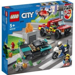 LEGO City Sammutustehtava ja poliisin takaa-ajoyksikko