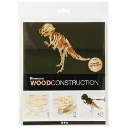 3D-palapeli 1 Kpl, Dinosaurus, 33x8x23 cm, Vaneri