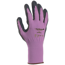 Puutarhakasine Comfort, koko 7, liila/musta