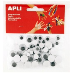 Askartelusilmat pyoreat APLI 100kpl/pss.