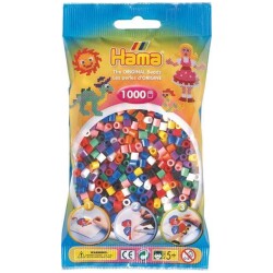 Hama pussi 1000kpl 10-varimix