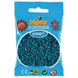 Hama pussi 2000 petrolin sininen