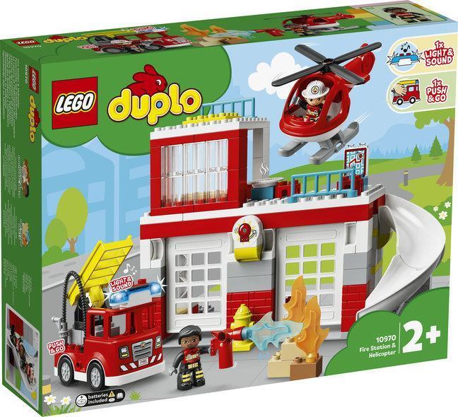 LEGO Duplo Paloasema ja helikopteri