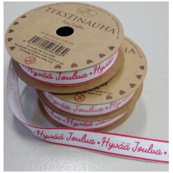 Tekstinauha Hyvaa joulua