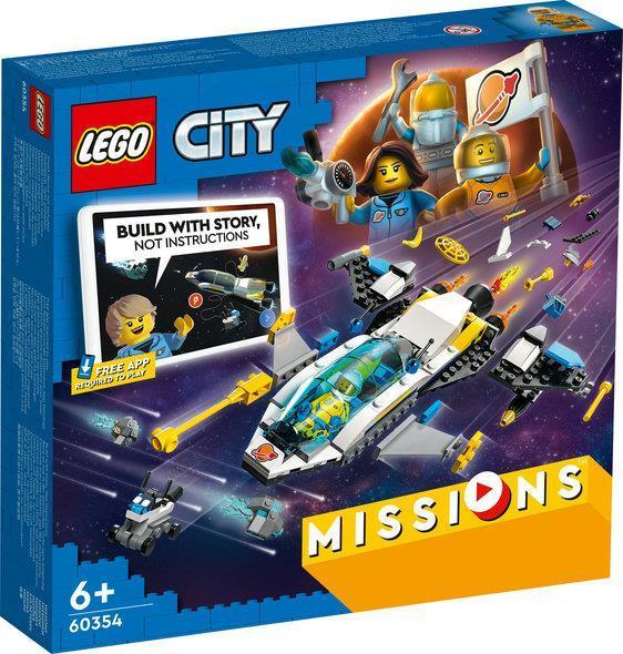 LEGO City Mars-avaruusaluksen tutkimuslennot 2022