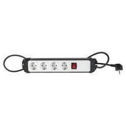 Airam 4-os. jatkojohto + kytkin wide 1,4m