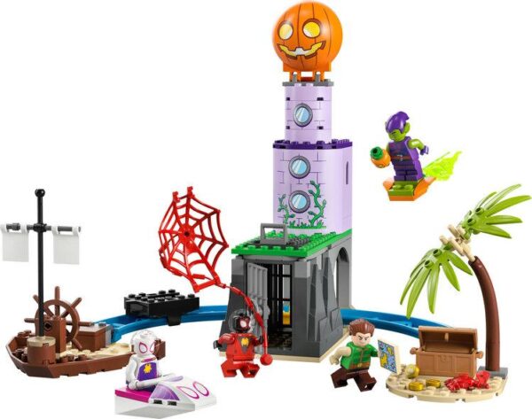 LEGO Spidey Team Hamis Vihrean Menninkaisen majakalla 2023
